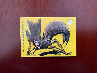 1987 Comic Images Marvel History Of The X-Men - Brood Queen Sticker #52