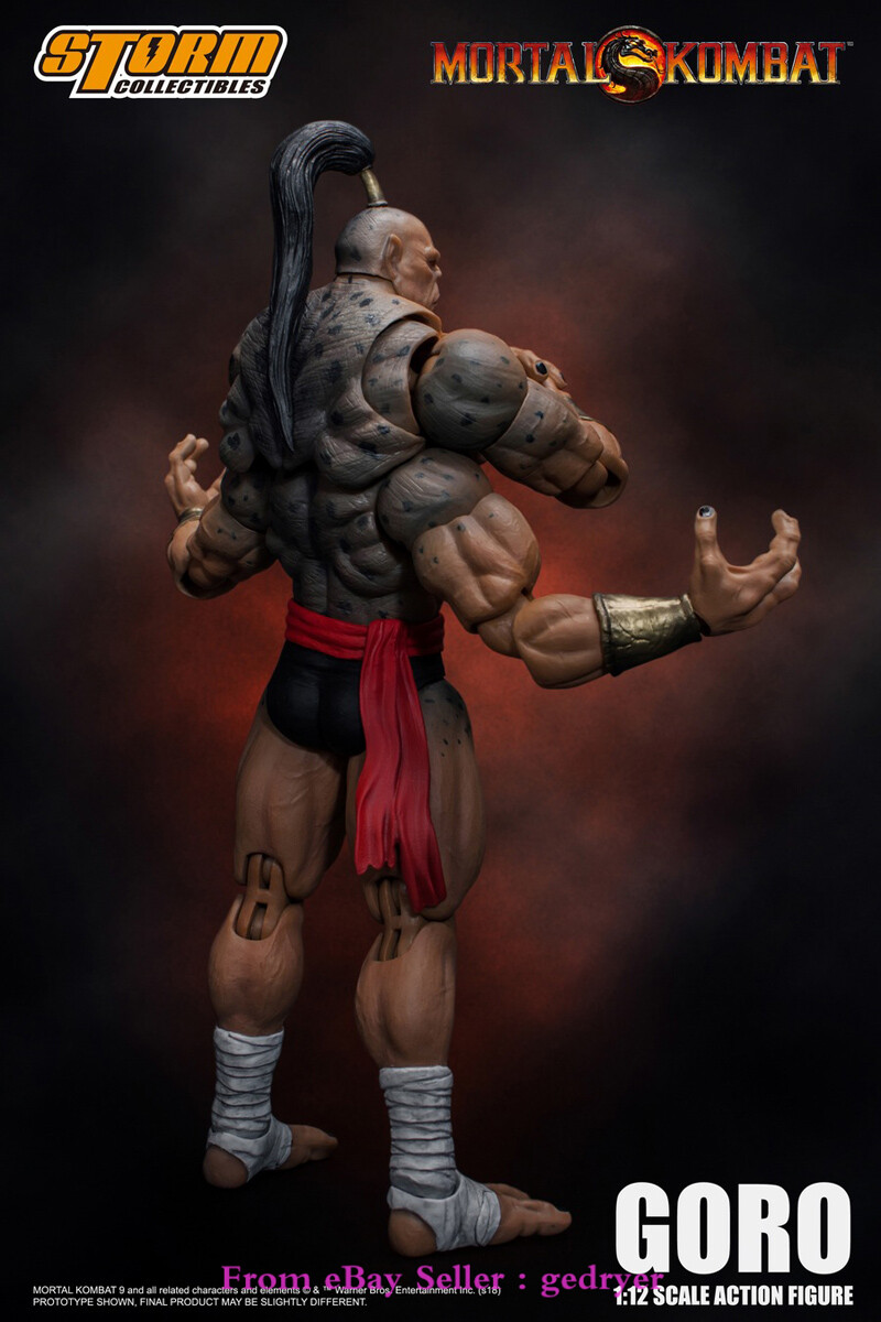 Storm Toys Hot Game Mortal Kombat GORO Limit Ver Action Figure In