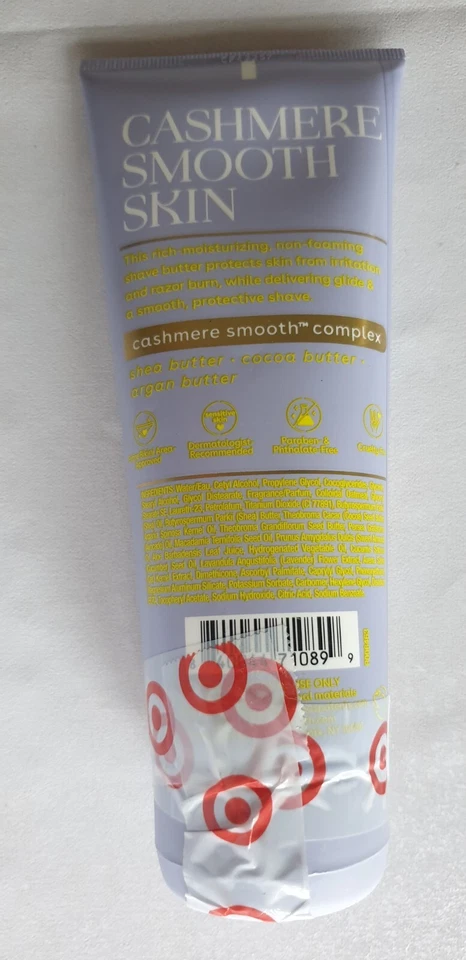 Eos Cashmere Skin Collection Shave Butter Cream Vanilla Cashmere Scent - 7 Fl Oz - Image 2 of 2