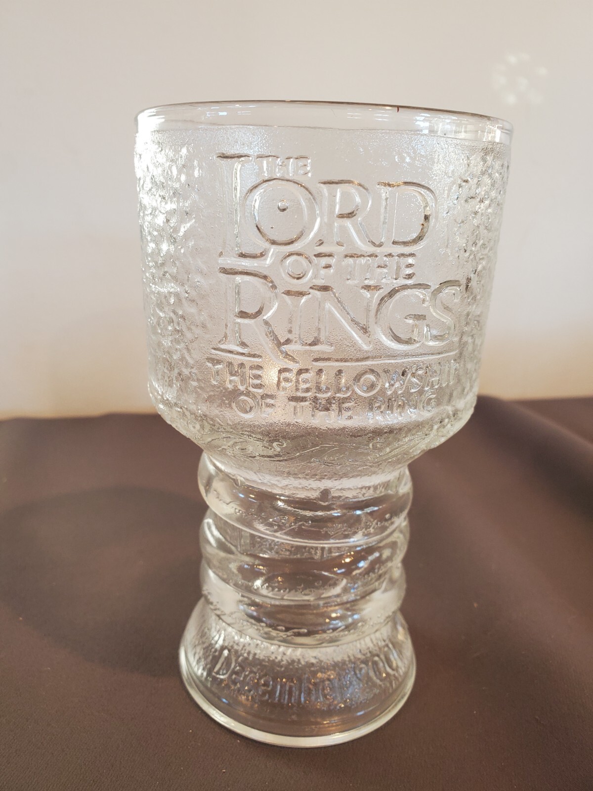 Lord Of The Rings Fellowship Of The Ring Glass Goblets Collection Arwen