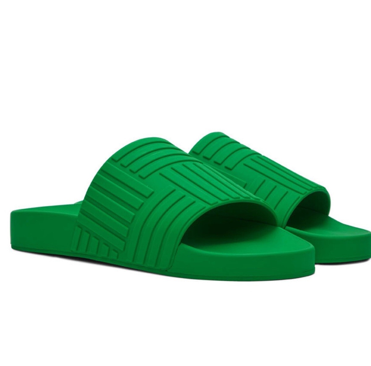 NEW Bottega Veneta Slide Sandal Green Men's | eBay