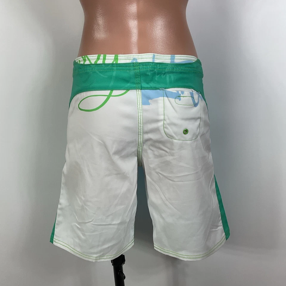 Vintage 90s y2k ROXY Bordshorts Juniors size 0 Crush Surfing Quiksilver - Image 2 of 4