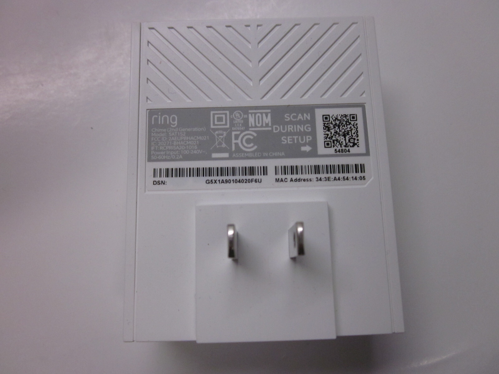 Ring Video Doorbell 2 with Chime (2nd Generation).