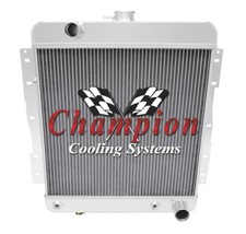 Rn Champion 2 Row Radiator For 1958 Chevrolet Bel Air Small Block V8 Ec1661 Rn Champion 2 Row Radiator For 1958 Chevrolet Bel Air Small Block V8 Ec1661