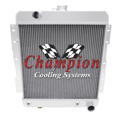 3 Row Aluminum Champion Radiator for 1958 Chevrolet Bel Air V8 Engine #CC1661