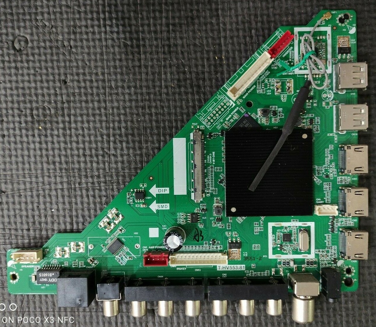 Original Main board T.HV553.81 for tv led ELCO EL-65SM4K | eBay