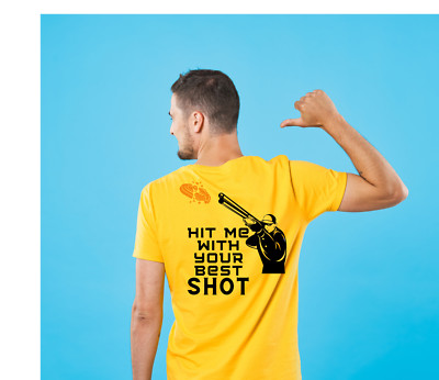 Hit Me With Your Best Shot Skeet/Trap/Clay Shooting T-shirt, Long Sleeve, Hoodie