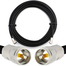 PL259 auf PL259 Stecker UHF Koaxial Kabel HF400 Flexibles (LMR-400UF equivalent)