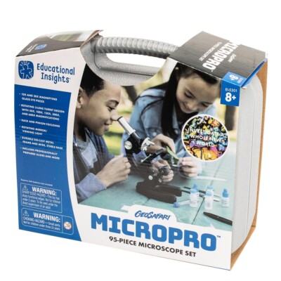 Geovision Micropro 95-teiliges Mikroskop für Kinder - Wissenschaft Biologie Set