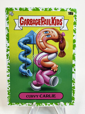 u pick-2024 garbage pail kids - kids at play - green, yellow, ill influencers