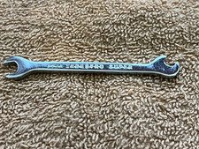 VTG. INDESTRO SUPER NO. 892-A OPEN END WRENCH 1/4" X 3/16" MADE IN USA VGC