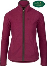 Seeland Woodcock Women Fleece Jacket Classic Burgundy Red Coat
