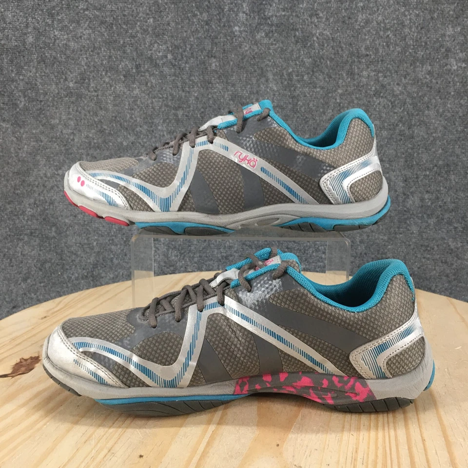 Ryka Shoes Womens 10.5M Influence Training Sneakers Gray Lace Up Low Top Comfort - Image 2 of 4