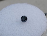 3.8mm Black Diamond Loose Round 0.36 Carat 3.8mm Black Diamond Loose Round 0.36 Carat
