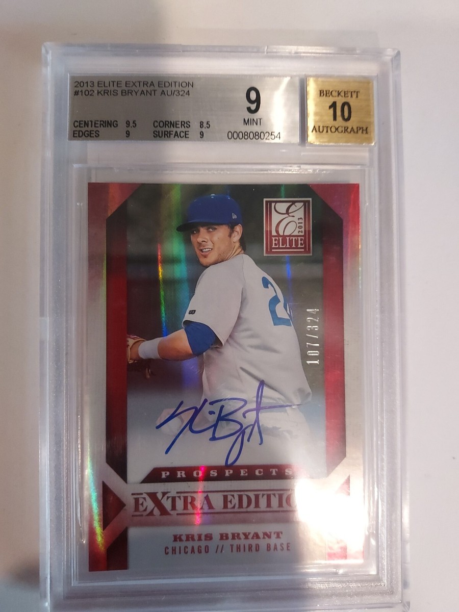 その他 2013 Panini EEE Kris Bryant auto 🌟 KRIS BRYANT 2013 Panini Elite Extra ROOKIE Signature RC