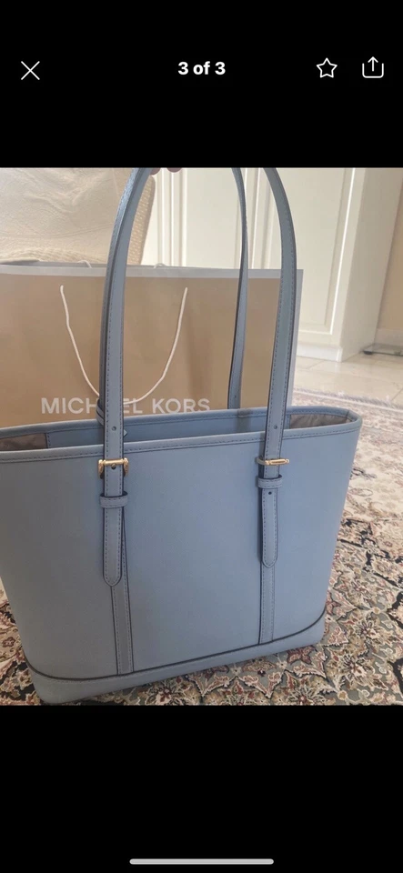Michael Kors Jet Set Damen Tasche - Vanilla, Foto 1 von 2