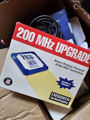 IDT WINCHIP 200MHz Evergreen Technologies Retail Boxed MICROPROCESSOR CPU