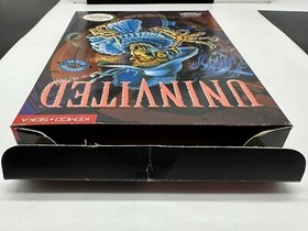 Rare Uninvited Nintendo Entertainment System NES Box and Poster Only Excellent