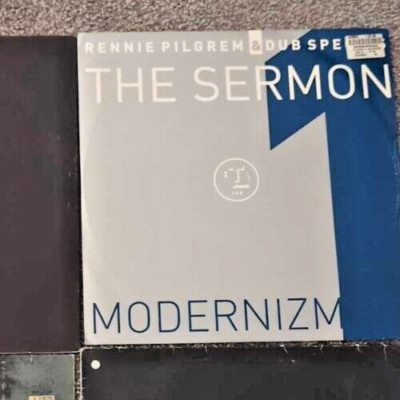 Breaks DJ Vinyl Record - Rennie Pilgrem & Dubspecies - The Sermon - renn3054