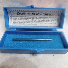 Deltronic Machinist Precision Gauge Pin 0.1275