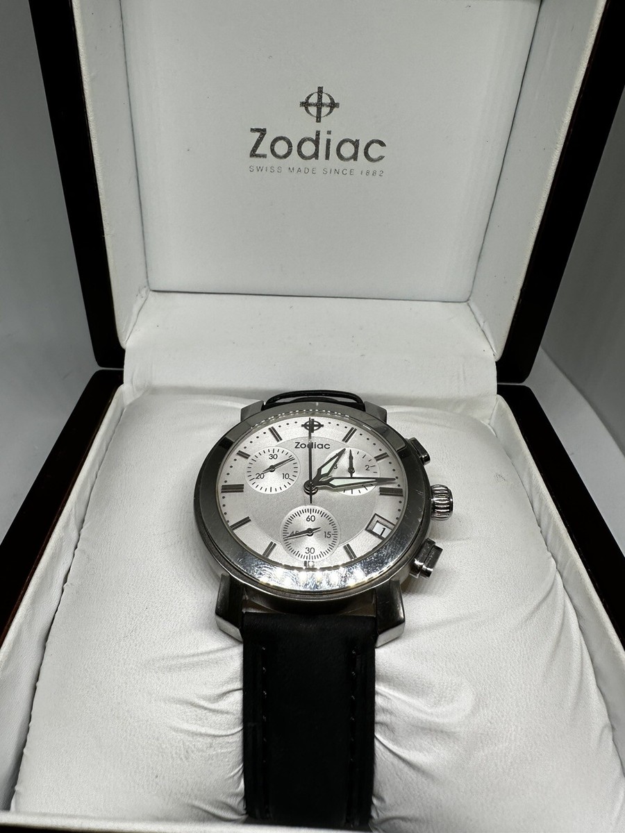 Zodiac Calame Chronograph RARE With Original Box ZO2000 for sale