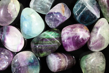 Fluorite "A" Grade Tumbled Gemstones - Bulk Wholesale Options