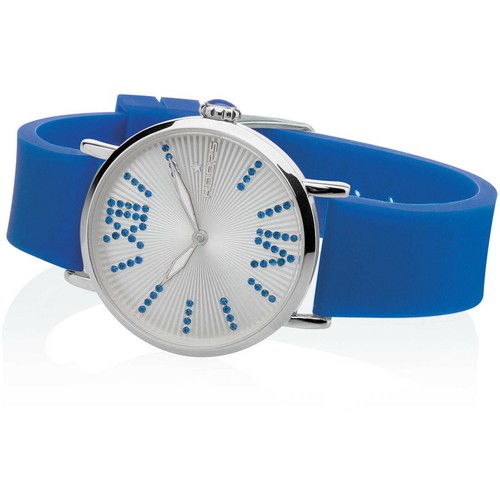 Orologio Donna Hoops 2603L-S08 Cassa Acciaio Cinturino Gomma Blu | eBay