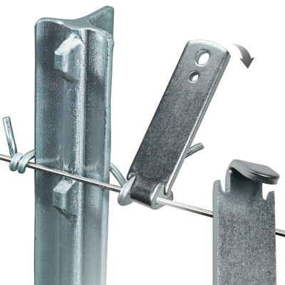 Fence Wire Twister for T Post Clips, Time Saver Barb Wire Fence Tools Easy to Us