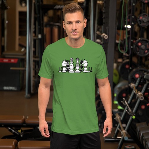 Camiseta unisex con temática de ajedrez - Imagen 7 de 11