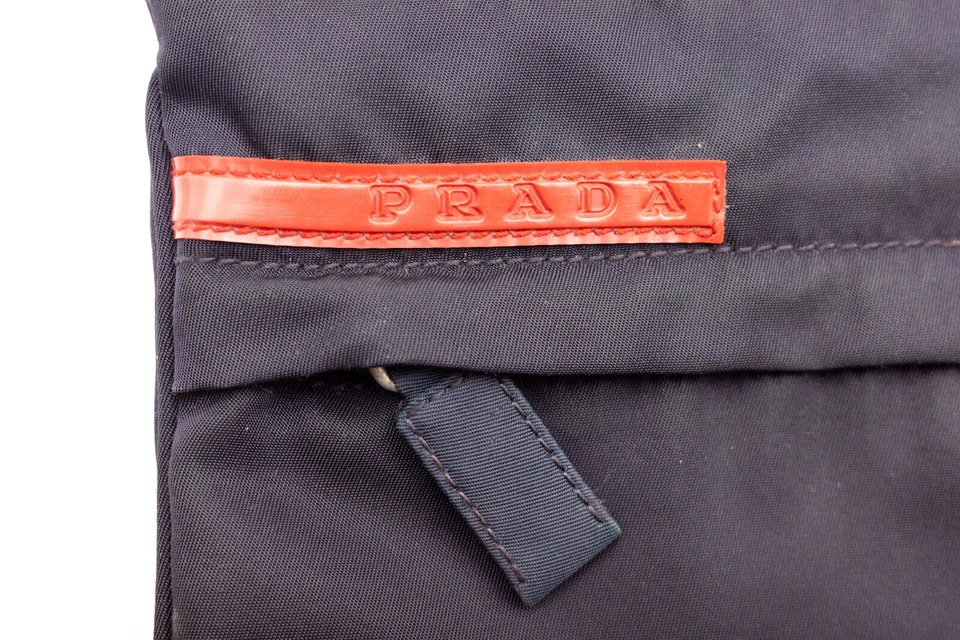 PRADA Shoulder bag crossbody nylon Purple Auth from JAPAN - Image 3 of 4