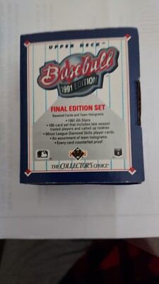 1991 Upper Deck Final Edition Factory Baseball set. 100 Cards