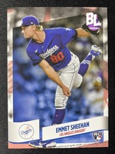 2024 Topps Big League Baseball Emmet Sheehan RC Los Angeles Dodgers Rookie #95