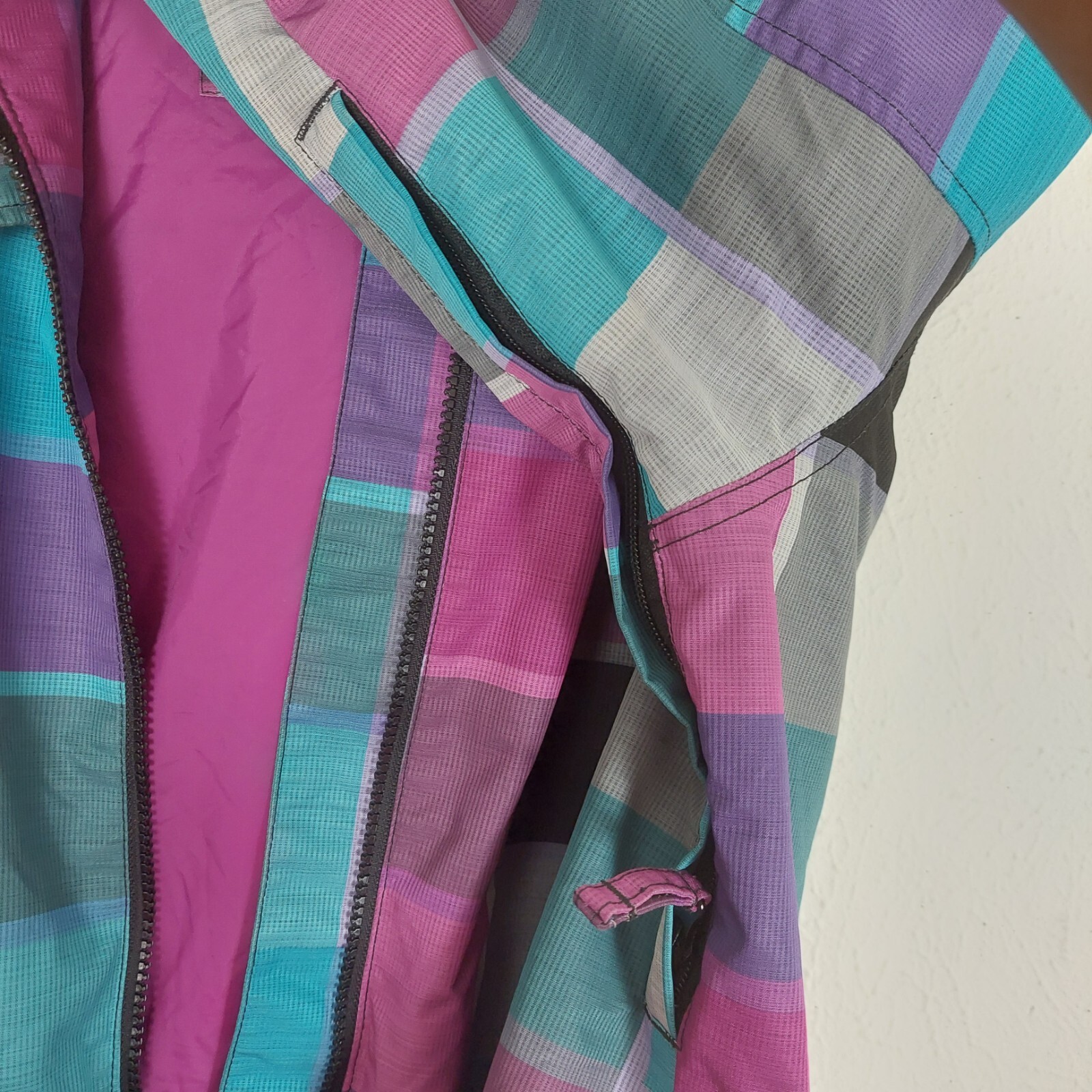 Empyre Technical Outerwear Patchwork Plaid Jacket… - image 10