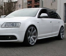 Seitenschweller für Audi A6 4F ABE Seitenleisten S Line Schweller side kits
