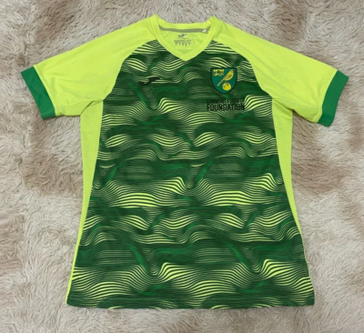 Maillot De Foot Norwich City 2021-2023 Vert - Joma Taille M - Occasion (bon état)