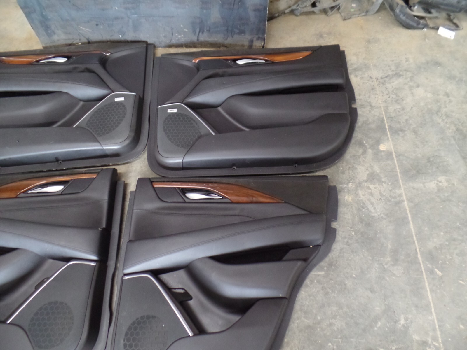 2015-2020 CADILLAC ESCALADE ESV REAR RIGHT INNER DOOR PANEL JET BLACK ...