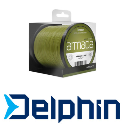 DELPHIN ARMADA CARP GRÜN LINE MONOFILE ANGELSCHNUR KARPFENSCHNUR 0,25-0,40mm
