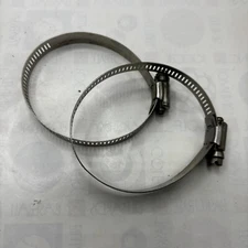 LOT OF 2 Ideal-Tridon 300SS SmartSeal 044 57/82mm Stainless Steel Hose Clamp ⭐