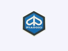 Scudetto Stemma Esagonale Adesivo Piccolo 26mm Piaggio