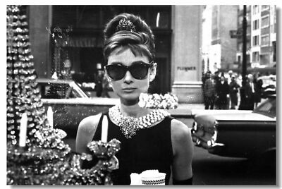 Audrey Hepburn Movie Star Room Club Wall Print Poster 20x30