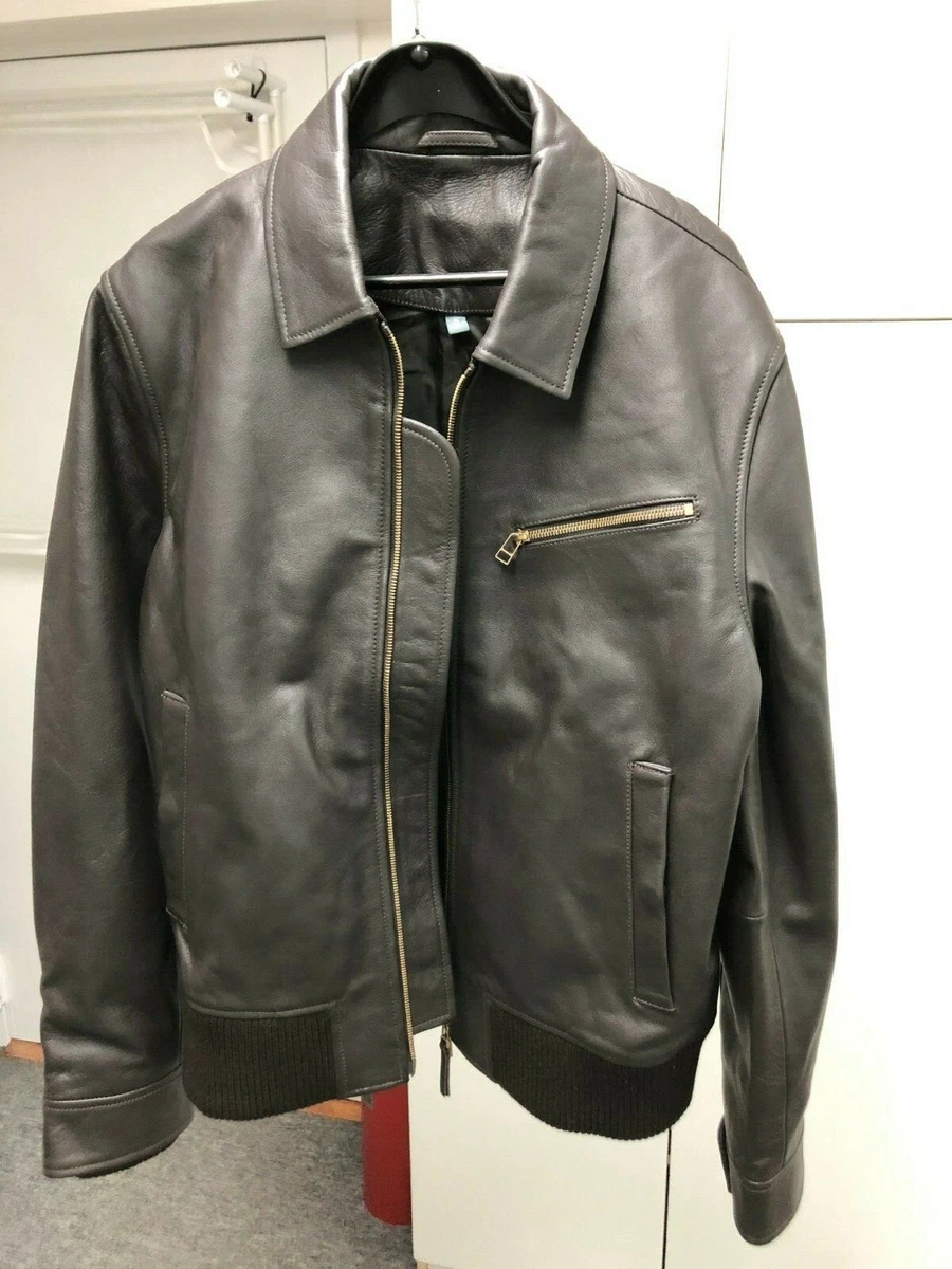 Bonobos leather deals bomber jacket