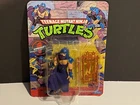 1990 TMNT Shredder Teenage Mutant Ninja Turtles 44 Back Unpunched Playmates Vtg