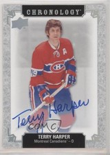 2018-19 Upper Deck Chronology Franchise History Terry Harper #FH-MO-TH Auto 2u9