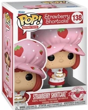Strawberry Shortcake with Dessert Funko Pop! Vinyl Figure #138 In Stock ships