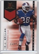 2012 Panini Momentum Materials 3/159 CJ Spiller #9 0a1
