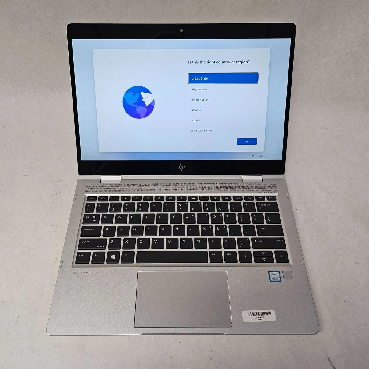 HP Intel Core i5 8th Gen. PC Laptops & Netbooks 256 GB SSD