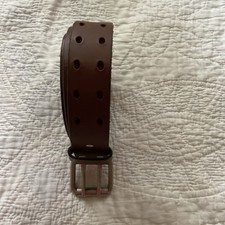 Men  s Genuine thick Leather Belt 1.5inch Width Mexican made