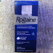 Rogaine Men's 5 Minoxidil Hair Regrowth Treatment Foam Unscented 2.11 oz