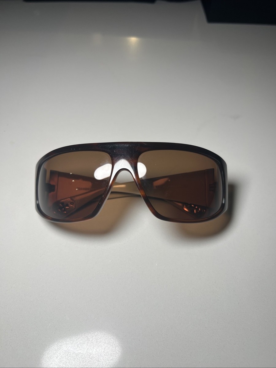 Chrome Hearts Hard James Sunglasses Brown Frames Only | eBay