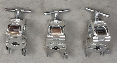 Gibraltar Drum set  chrome Rack assembly clamps (3)